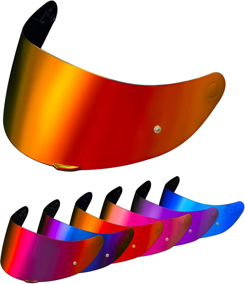 psler k1s Visor - k1 Helmet Visor k3sv Tinted Visor k5 Face Shield Replacement for k1 k1s k3sv k5,Deep Red - Image 1
